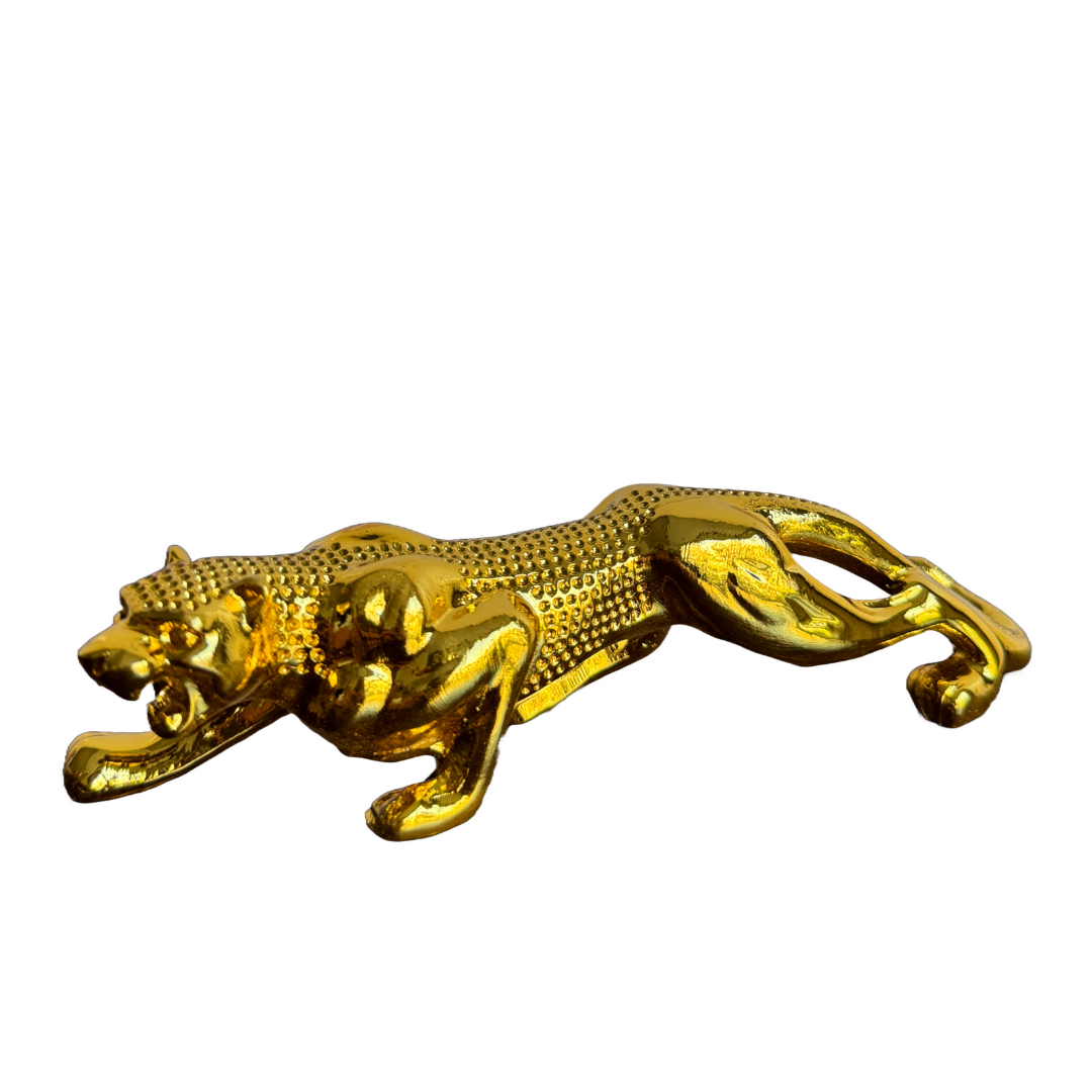 Gold Plated Jaguar Decorative Piece (1)