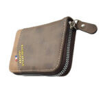Pocket Sized Stitched PU Leather Credit Card Holder Visiting Business Card Case Wallet with Magnetic Shut for Men & Women