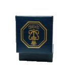 Navy logo & Anchor Small Cufflink Box Jewelry Display Case