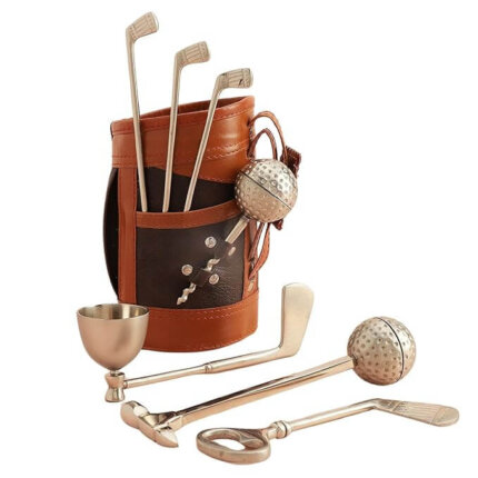 Personalized Designer Golf Set Wine Tools
