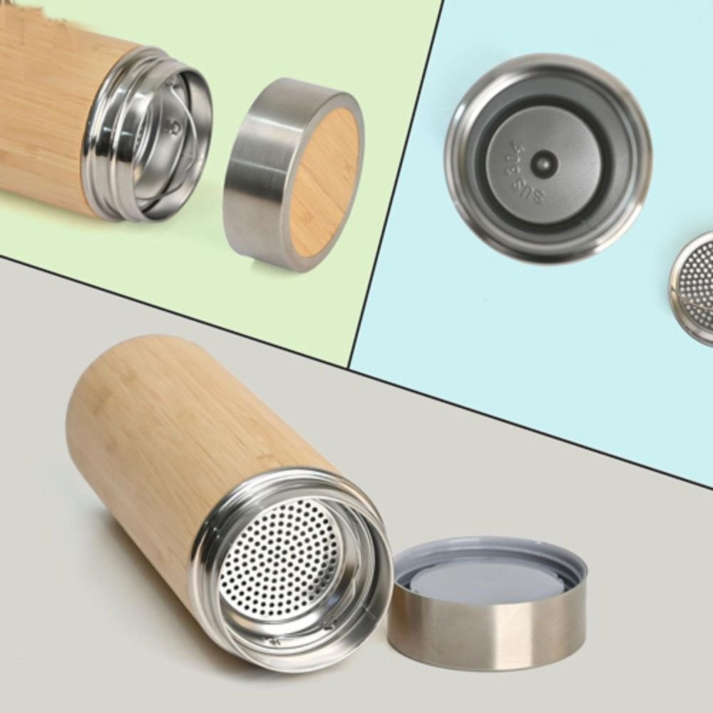 Bamboo Flask Bottle 450ml