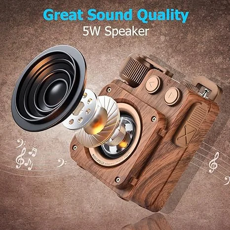 W/L Speaker Vintage Camera Shape