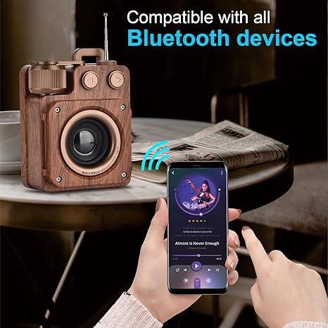 W/L Speaker Vintage Camera Shape