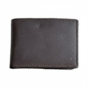 Leather Wallet-Black